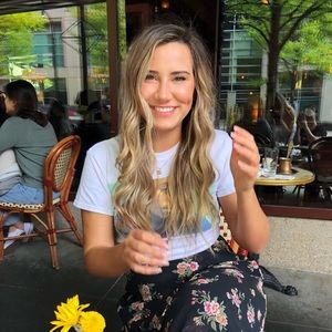 Express Floral Midi Skirt